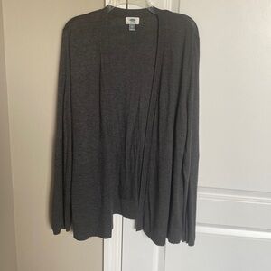 Old navy grey cardigan long sleeves